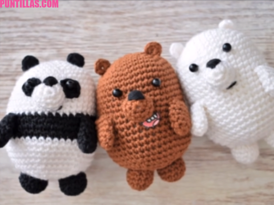 Escandalosos amigurumi 🐻🐼❄