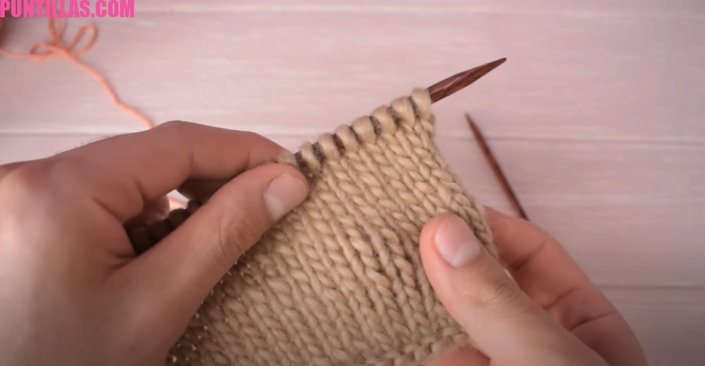 Aprende a Tejer el Punto Jersey en dos agujas