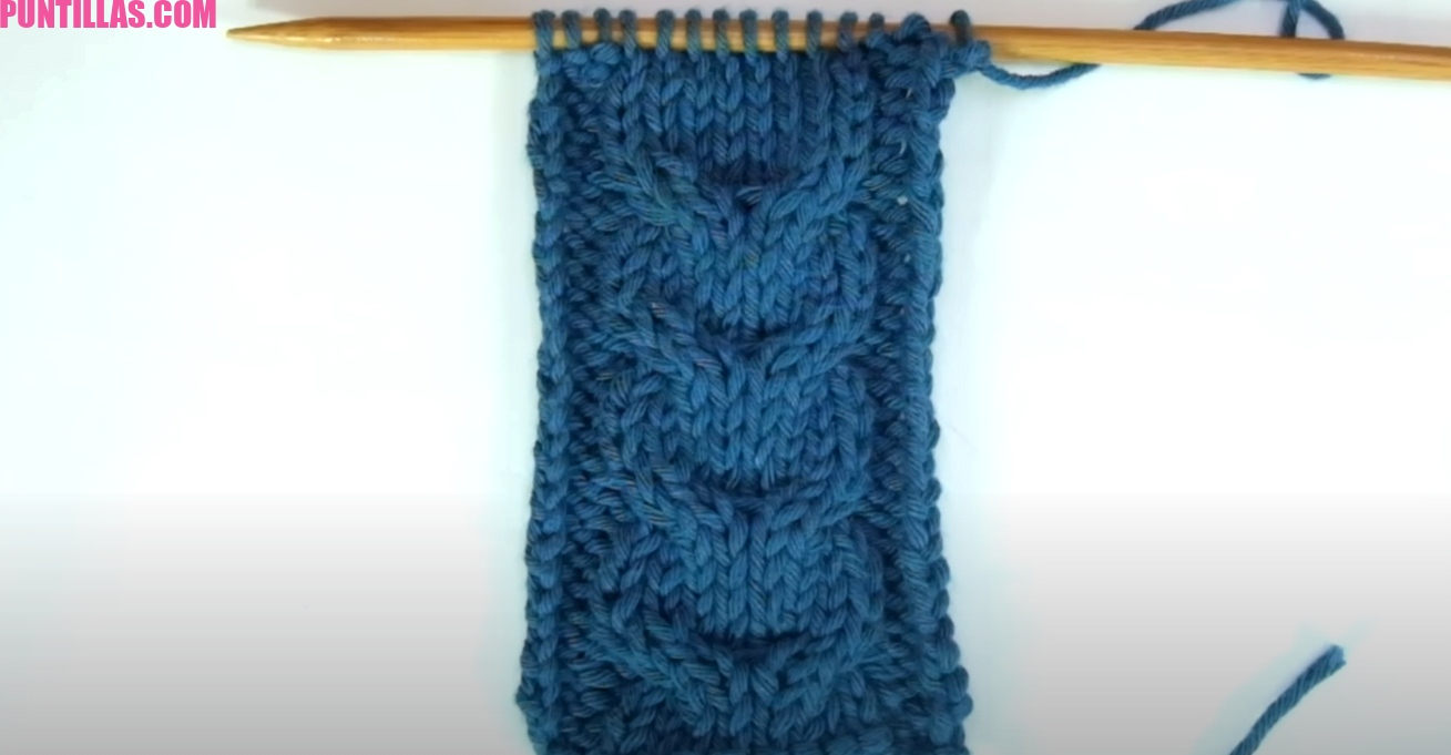 Cómo tejer el Punto Cable