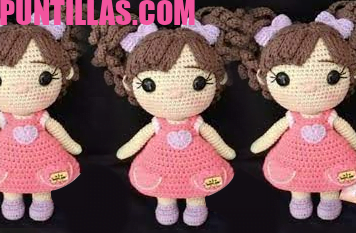 Tejiendo a la Muñequita Valeria part 1