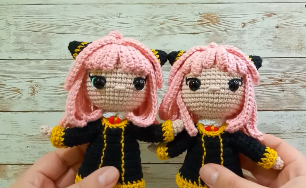 Amigurumi de Anya Forger a Crochet