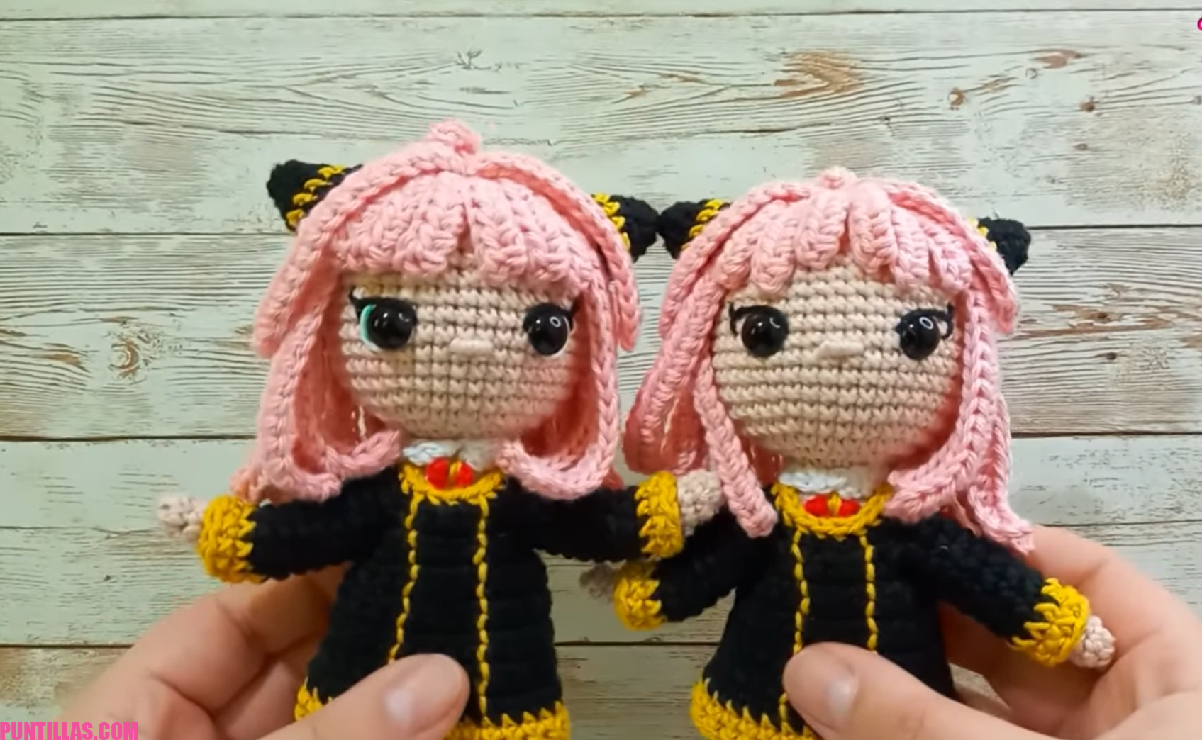 Amigurumi de Anya Forger a Crochet
