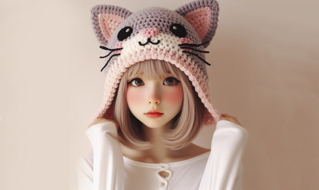 Cómo Tejer un Gorrito de Gatito